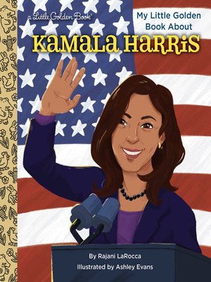 cover image of My Little Golden Book About Kamala Harris